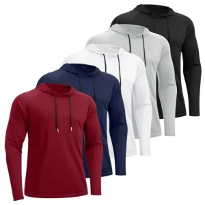 HovSiyla 5 Pack Men's Fishing Shirts Long Sleeve